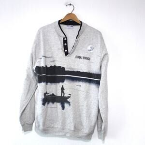 Vintage Eureka Springs Arkansas Sweatshirt Large